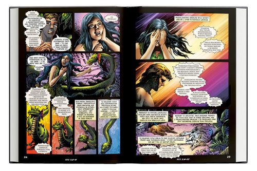 okładka Genesis Księga Rodzaju Komiks książka