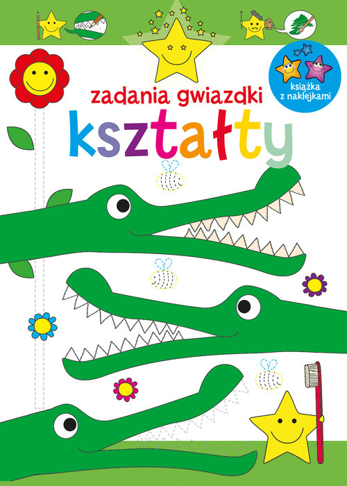 okładka Zadania gwiazdki Kształty książka
