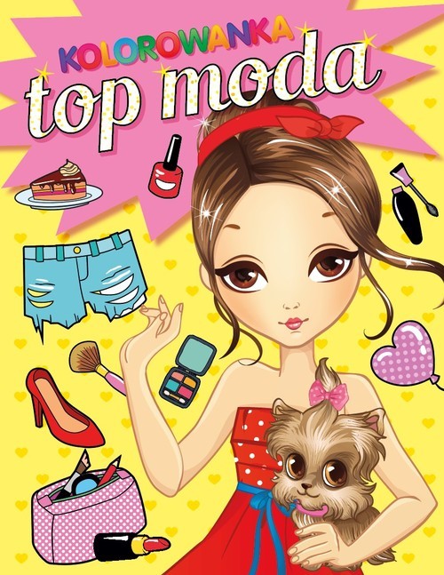 okładka Top moda Mam styl. Kolorowanka książka