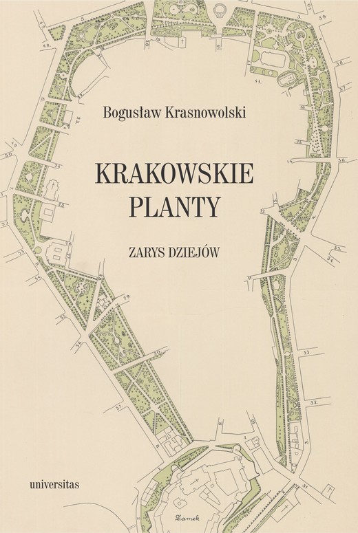 okładka Krakowskie Planty – zarys dziejów ebook | pdf | Krasnowolski Bogusław