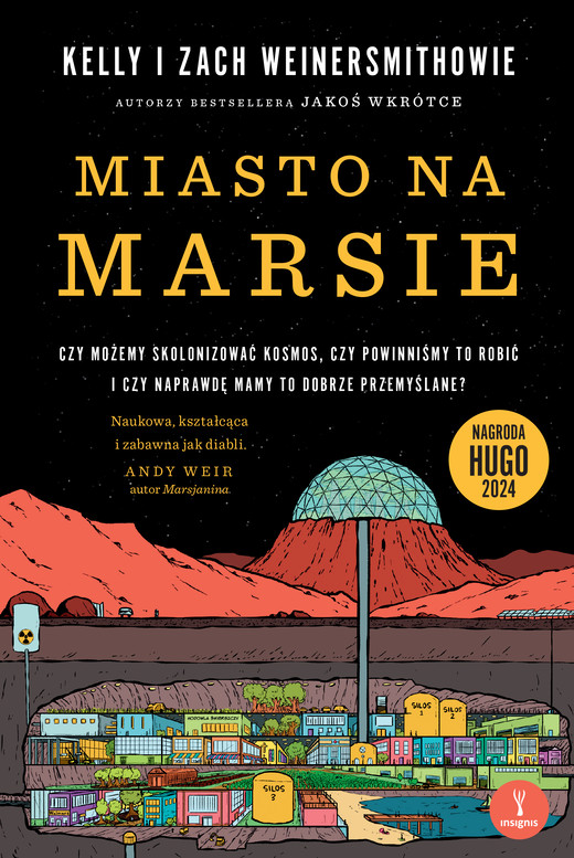 okładka Miasto na Marsie ebook | epub, mobi | Kelly Weinersmith, Zach Weinersmith