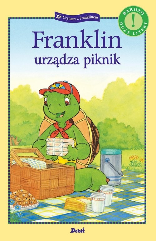 okładka Franklin urządza piknik książka | Paulette Bourgeois