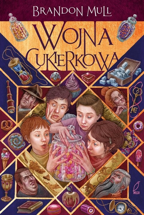 okładka Wojna cukierkowa Tom 1 książka | Brandon Mull