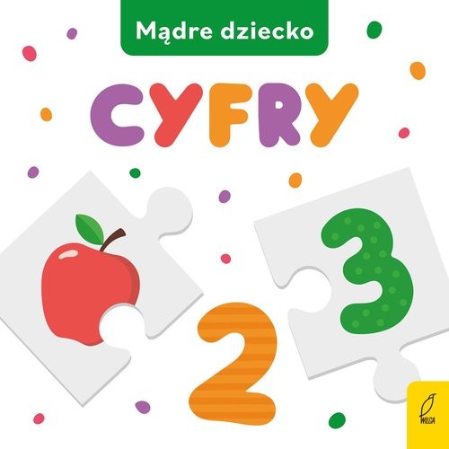 okładka Mądre dziecko Cyfry książka