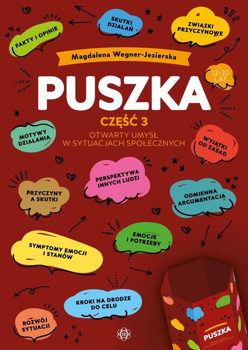 okładka Puszka Część 3 Otwarty umysł w sytuacjach społecznych książka | Magdalena Wegner-Jezierska