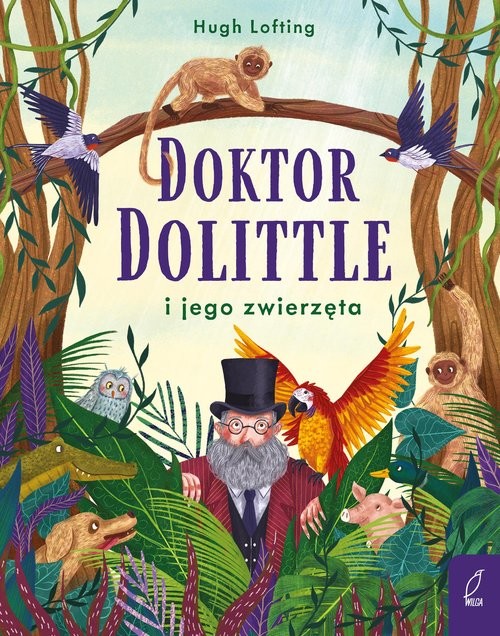 okładka Doktor Dolittle i jego zwierzęta książka | Hugh Lofting