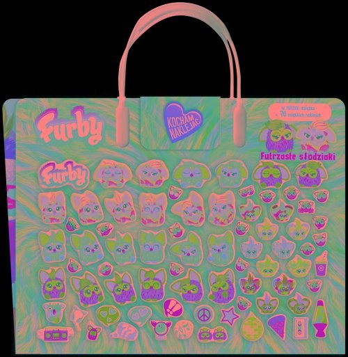 okładka Furby. Kocham naklejać. Futrzaste słodziaki Furby. Kocham naklejać. Futrzaste słodziaki książka | null null