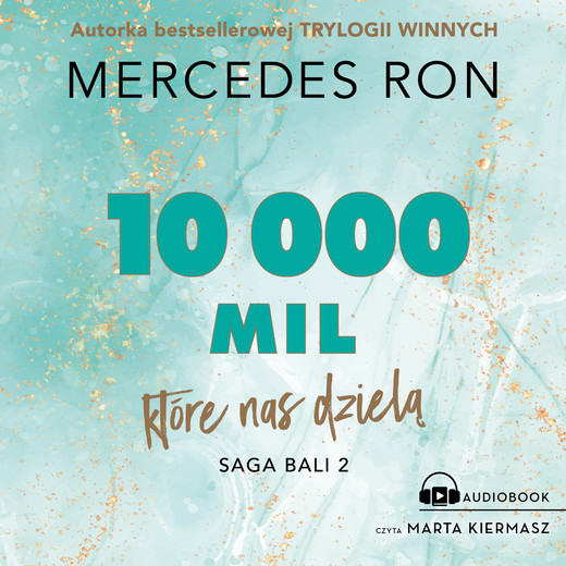 okładka 10 000 mil, które nas dzielą audiobook | MP3 | Mercedes Ron