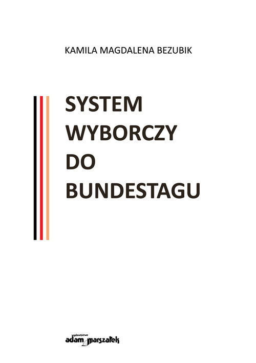 okładka System wyborczy do Bundestagu książka