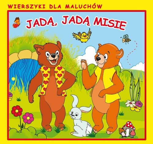 okładka Jadą, jadą misie Wierszyki dla Maluchów książka