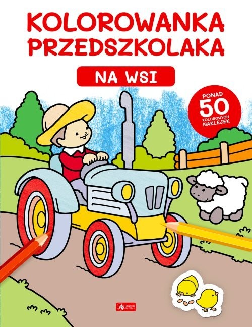okładka Kolorowanka przedszkolaka Na wsi (Fabulo) książka