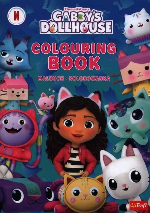 okładka Koci Domek Gabi kolorowanka książka