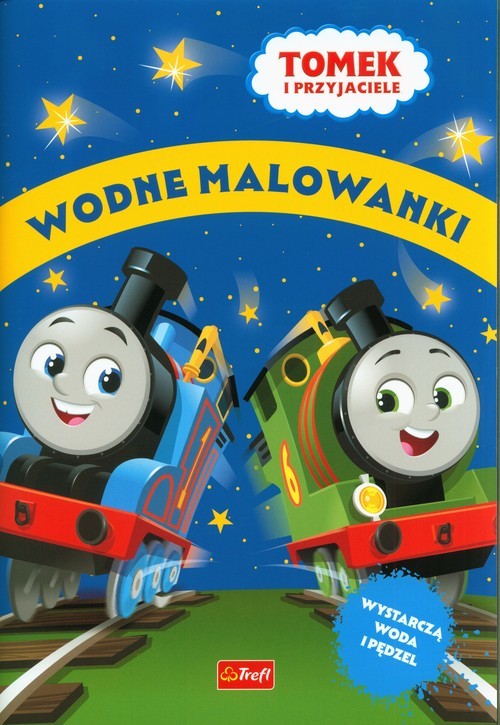 okładka Tomek i Przyjaciele Wodne malowanki książka