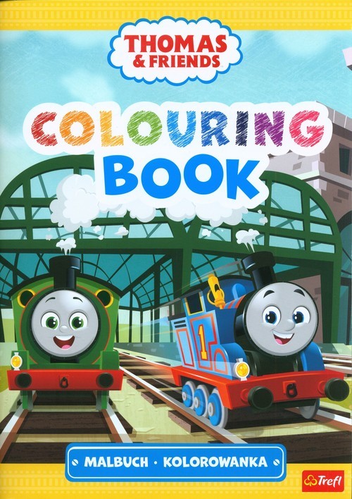 okładka Tomek i Przyjaciele Kolorowanka książka