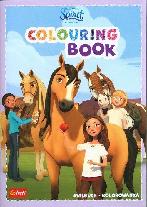 okładka Spirit Kolorowanka książka