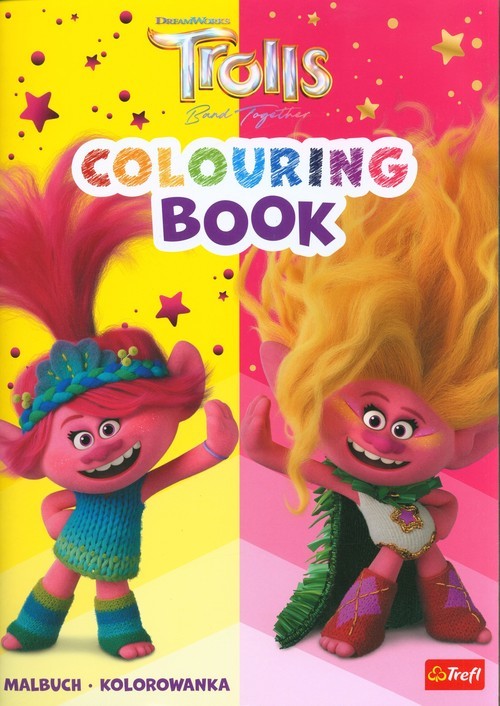 okładka Trolls Kolorowanka książka