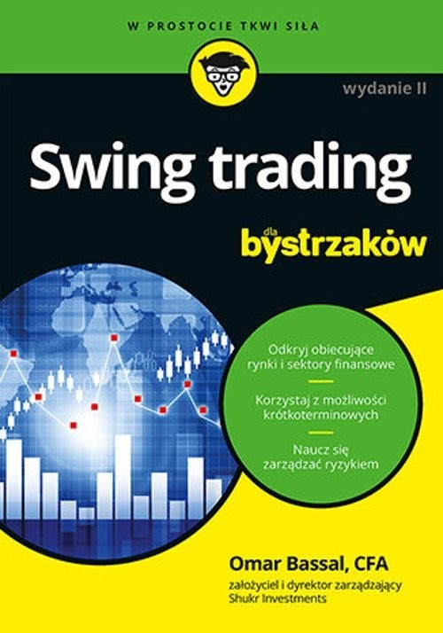 okładka Swing trading dla bystrzaków książka