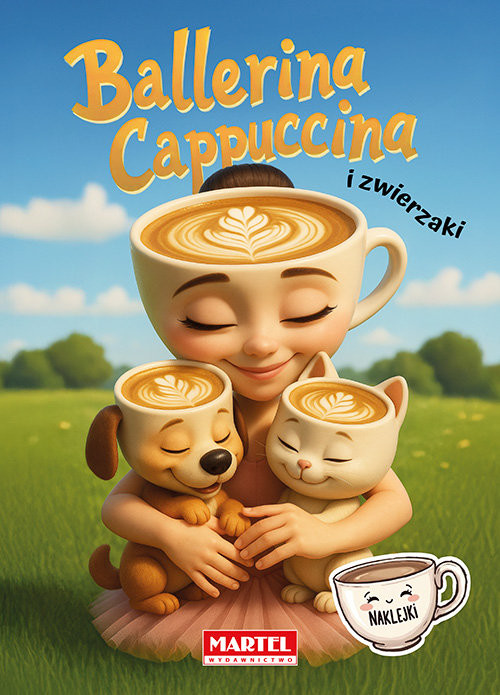 okładka Kolorowanka Ballerina Cappuccina i zwierzaki książka