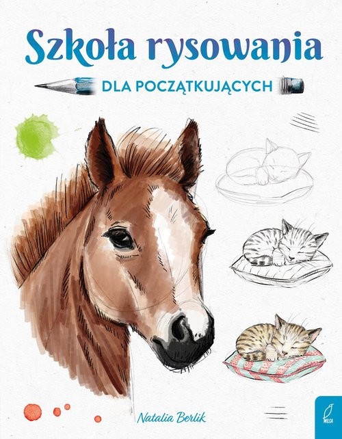 okładka Szkoła rysowania dla początkujących książka | Natalia Berlik