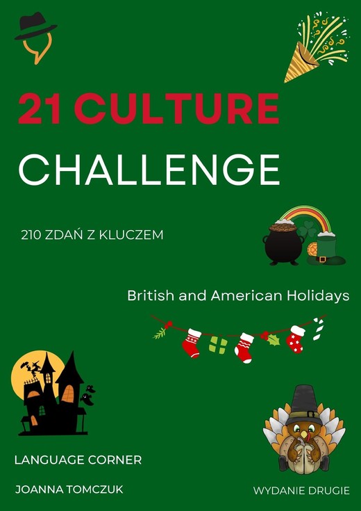 okładka 21 CULTURE CHALLENGE: BRITISH AND AMERICAN HOLIDAYS ebook | pdf | Joanna Tomczuk
