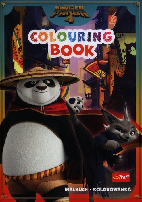 okładka Kung Fu Panda Kolorowanka książka