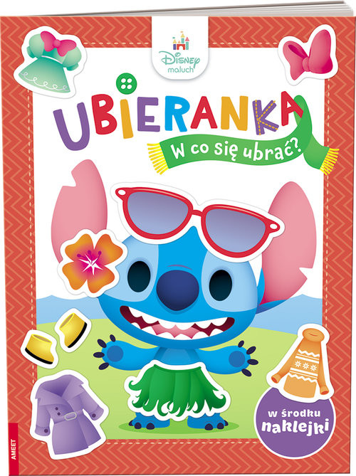 okładka Disney Maluch. Ubieranka. W co się ubrać? książka | Opracowanie zbiorowe