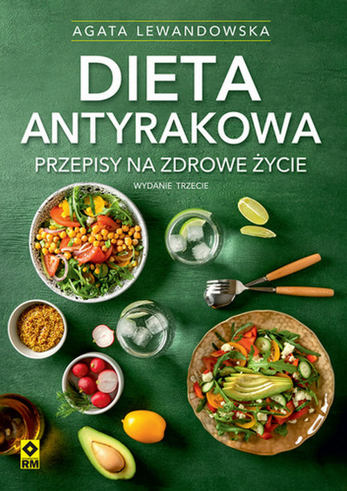 okładka Dieta antyrakowa książka | Agata Lewandowska
