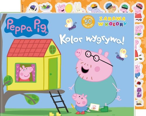 okładka Peppa Pig Zabawa w kolory. Kolor wygrywa! Peppa Pig Zabawa w kolory. Kolor wygrywa! książka | Praca Zbiorowa