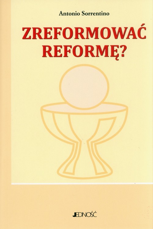 okładka Zreformować reformę? książka | Antonio Sorrentino