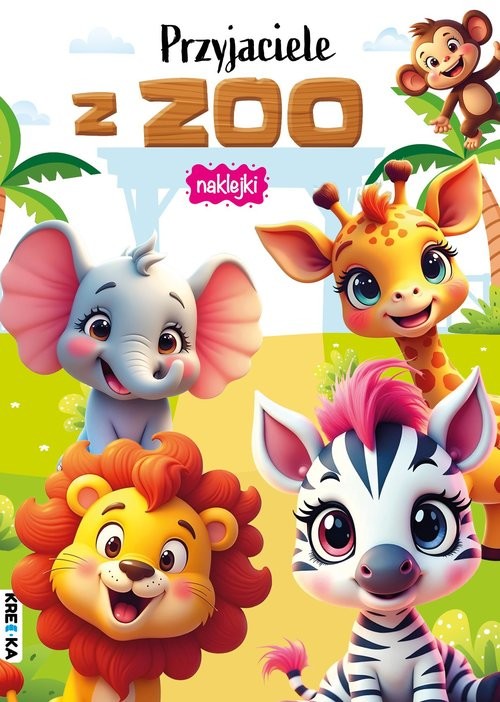 okładka Przyjaciele z zoo książka