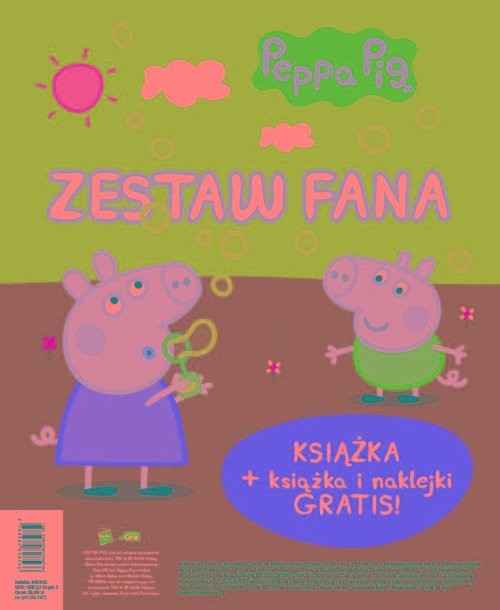 okładka Peppa Pig. Zestaw fana książka