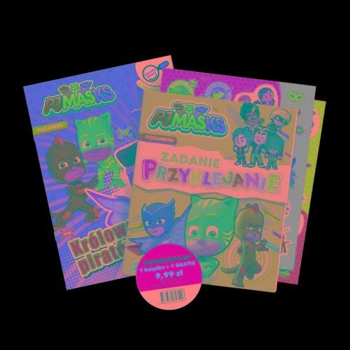 okładka Pidżamersi. Zestaw Dwie książeczki – cała masa zabawy! książka