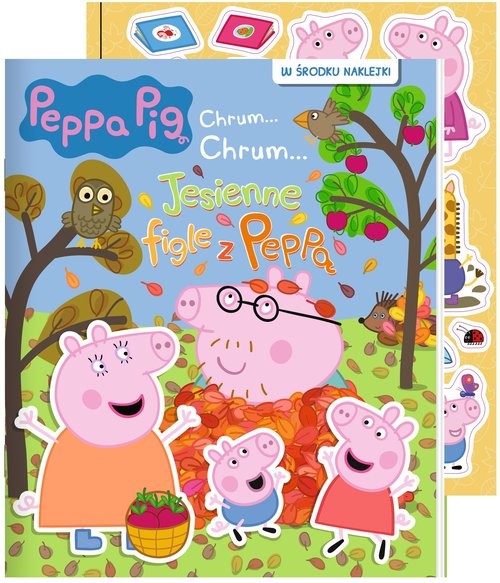 okładka Peppa Pig. Chrum... Chrum… Jesienne figle z Peppą książka