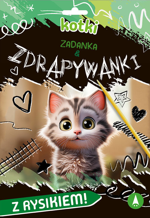 okładka Kotki. Zadanka & zdrapywanki książka