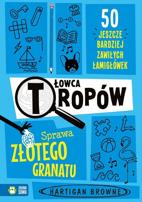 okładka Łowca tropów. Sprawa złotego granatu książka