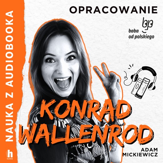 okładka Konrad Wallenrod - lektura z opracowaniem audiobook | MP3 | Adam Mickiewicz