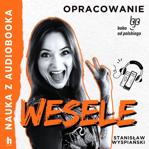 okładka Wesele - lektura z opracowaniem audiobook | MP3 | Stanisław Wyspiański