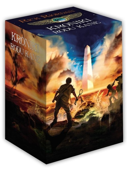 okładka Kroniki rodu Kane Tom 1-3 Pakiet książka | Rick Riordan