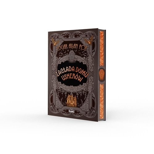 okładka Zagłada domu Usherów barwione brzegi książka | Edgar Allan Poe