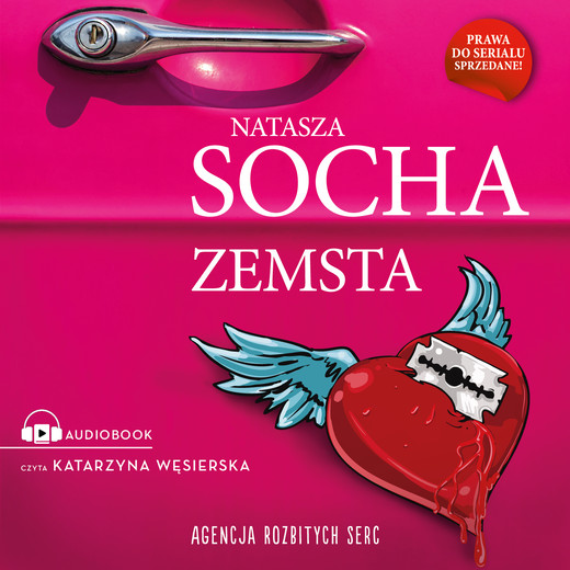 okładka Zemsta Agencja Rozbitych Serc audiobook | MP3 | Natasza Socha