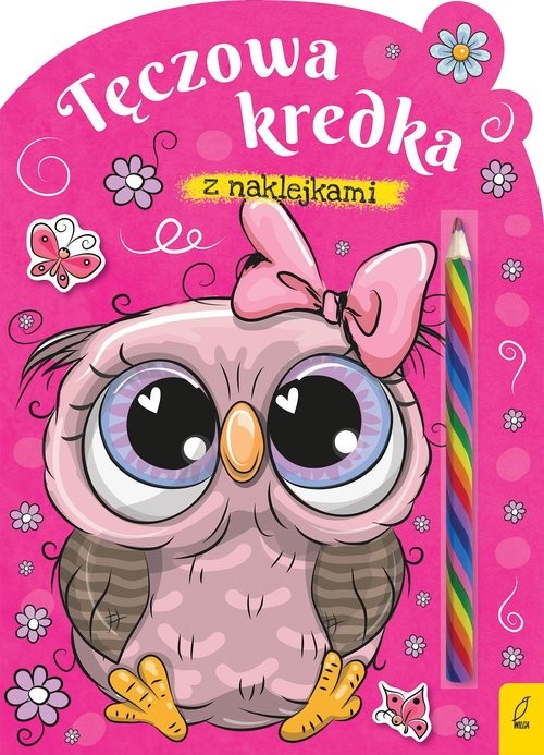 okładka Tęczowa kredka Sowa książka
