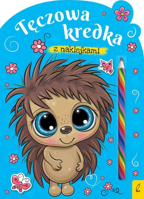 okładka Tęczowa kredka Jeż książka