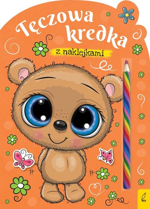 okładka Tęczowa kredka Miś książka