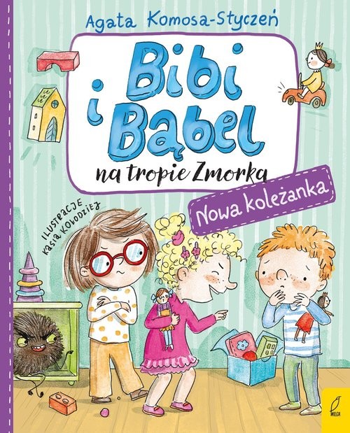 okładka Bibi i Bąbel na tropie Zmorka Nowa koleżanka książka | Agata Komosa-Styczeń