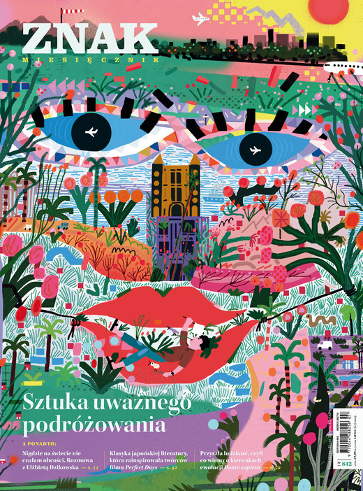 okładka Miesięcznik ZNAK 842 (7/2025) - Sztuka uważnego podróżowania ebook | epub, mobi | Autor zbiorowy