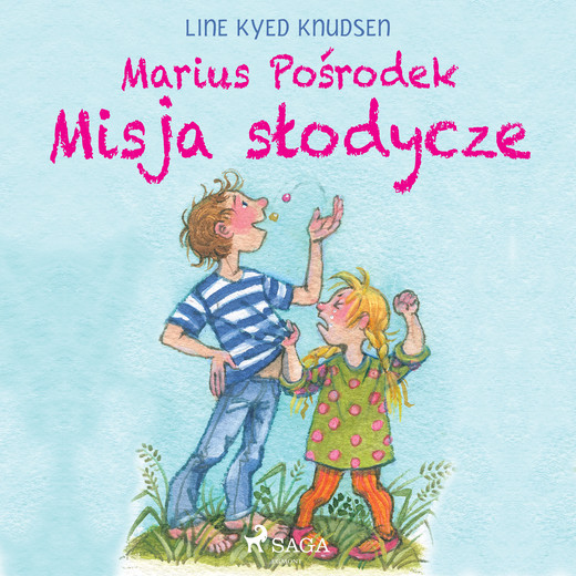 okładka Marius Pośrodek – Misja słodycze audiobook | MP3 | Line Kyed Knudsen