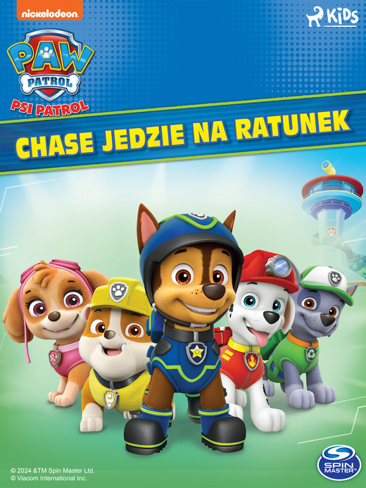 okładka Psi Patrol: Chase jedzie na ratunek ebook | epub, mobi | PAW Patrol