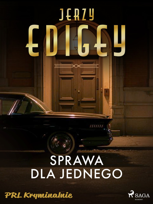 okładka Sprawa dla jednego ebook | epub, mobi | Edigey Jerzy