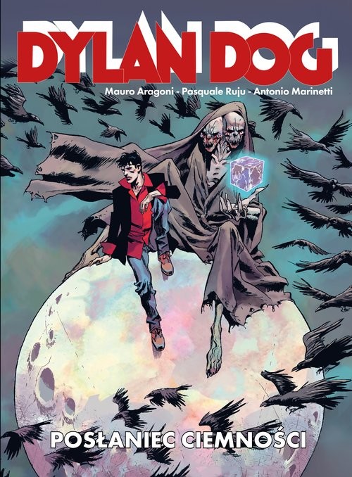 okładka Dylan Dog Posłaniec ciemności książka
