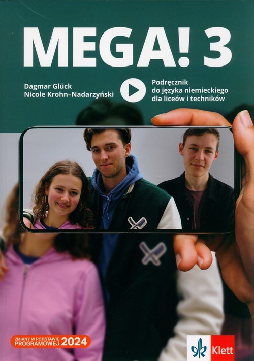 okładka Mega! 3 Podręcznik Liceum technikum książka